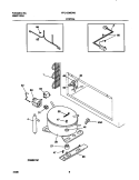 SYSTEM Diagram and Parts List for FFC13D9EW2  Frigidaire Freezer