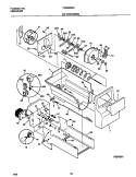 ICE CONTAINER Diagram and Parts List for FRS26ZGHB1  Frigidaire Refrigerator