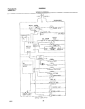 WIRING SCHEMATIC Diagram and Parts List for FRS26W2AQ1  Frigidaire Refrigerator