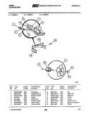 FAN Diagram and Parts List for 14-050A1  Frigidaire Dehumidifier