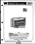 COVER Diagram and Parts List for WFC05M2AW0  Frigidaire Freezer