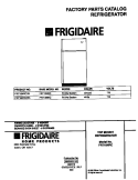 COVER Diagram and Parts List for FRT18NRCD3  Frigidaire Refrigerator