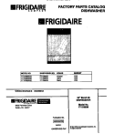 DISHWASHER Diagram and Parts List for F71C663BD0  Frigidaire Dishwasher