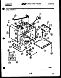 BODY PARTS Diagram and Parts List for MCT1375L1  Frigidaire Microwave
