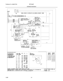 WIRING DIAGRAM Diagram and Parts List for BFES368EC4  Frigidaire Range