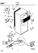 SYSTEM Diagram and Parts List for FRT16NRGD5  Frigidaire Refrigerator