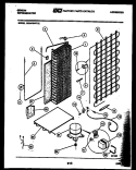 SYSTEM AND AUTOMATIC DEFROST PARTS Diagram and Parts List for RS24F9WT1E  Gibson Refrigerator