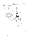 TRANSMISSION Diagram and Parts List for SWT933AS0  Westinghouse Washer