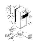 SYSTEM Diagram and Parts List for WRT18NRCD0  Frigidaire Refrigerator