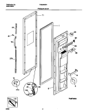 FREEZER DOOR Diagram and Parts List for TRS20WRHD4  Tappan Refrigerator