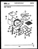 Part Location Diagram of 3203684 Frigidaire SHIELD-OVEN, TOP & SIDES