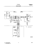 WIRING DIAGRAM Diagram and Parts List for FRT18KS5AW4  Frigidaire Refrigerator