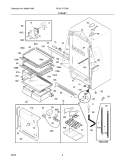 Part Location Diagram of 216983501 Frigidaire TRIM-SHELF