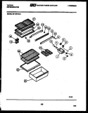 Part Location Diagram of 5308012258 Frigidaire Center Mullion/Hinge Screw
