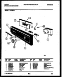 Part Location Diagram of 154099701 Frigidaire INSERT-CONTROL PNL