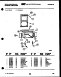 CABINET AND INSTALLATION PARTS Diagram and Parts List for AS189L2K1  Frigidaire Air Conditioner