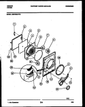 Part Location Diagram of 5303283904 Frigidaire PANEL-FRONT