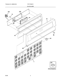 Part Location Diagram of 318182424 Frigidaire PANEL