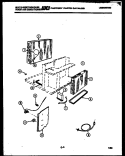 ELECTRICAL PARTS Diagram and Parts List for AL113L1A1  Frigidaire Air Conditioner