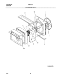 AIR HANDLING Diagram and Parts List for GAS154J1A1  Gibson Air Conditioner