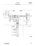 WIRING DIAGRAM Diagram and Parts List for FRT21C5AW6  Frigidaire Refrigerator