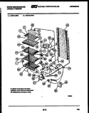 SYSTEM AND ELECTRICAL PARTS Diagram and Parts List for FU218LRW4  Frigidaire Freezer