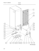 SYSTEM Diagram and Parts List for FRT124FW0  Frigidaire Refrigerator