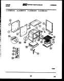 BODY PARTS Diagram and Parts List for 31-2538-00-06  Tappan Range