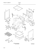 BODY Diagram and Parts List for TEF326FBB  Tappan Range