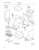 BODY Diagram and Parts List for CWEF310GSC  Crosley Range
