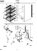Part Location Diagram of 216401400 Frigidaire HEAT EXCHANGER