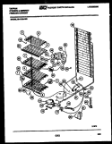 SYSTEM AND ELECTRICAL PARTS Diagram and Parts List for 98-1668-00-03  Tappan Freezer
