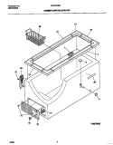 CABINET / CONTROL / SHELVES Diagram and Parts List for MFC07M3BW1  Uni Freezer