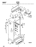 CABINET Diagram and Parts List for GRT18ISJHD2  Gibson Refrigerator