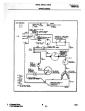WIRING DIAGRAM Diagram and Parts List for HDH50A  Frigidaire Dehumidifier