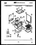 BODY PARTS Diagram and Parts List for 30-4687-66-03  Tappan Range
