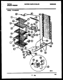 SYSTEM AND ELECTRICAL PARTS Diagram and Parts List for TFU14M5AW2  Tappan Freezer