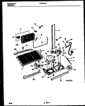 SYSTEM AND AUTOMATIC DEFROST PARTS Diagram and Parts List for FRT20TRAD0  Frigidaire Refrigerator