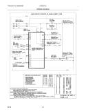 WIRING DIAGRAM Diagram and Parts List for CFES3015LW1  Frigidaire Range