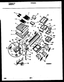 Part Location Diagram of 215069015 Frigidaire FRAME-HALF SHELF