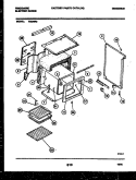BODY PARTS Diagram and Parts List for R30NL2  Frigidaire Range