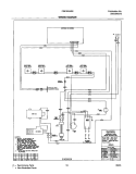 WIRING DIAGRAM Diagram and Parts List for FGF326ASE  Frigidaire Range