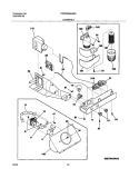 CONTROLS Diagram and Parts List for FRS23SM4AW0  Frigidaire Refrigerator
