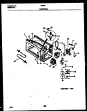 FUNCTIONAL PARTS Diagram and Parts List for 56-2661-10-05  Tappan Microwave