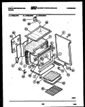 BODY PARTS Diagram and Parts List for KF330JDD2  Frigidaire Range