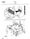 SYSTEM Diagram and Parts List for GFU16F7FW0  Gibson Freezer