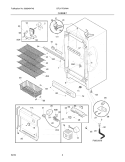 Part Location Diagram of 216795403 Frigidaire ENERGY GUIDE LABEL