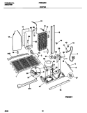 SYSTEM Diagram and Parts List for FRS24ZGHD0  Frigidaire Refrigerator