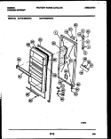 Part Location Diagram of 5303211086 Frigidaire INSERT-BEZEL