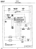 WIRING DIAGRAM Diagram and Parts List for FES355CCTB  Frigidaire Range